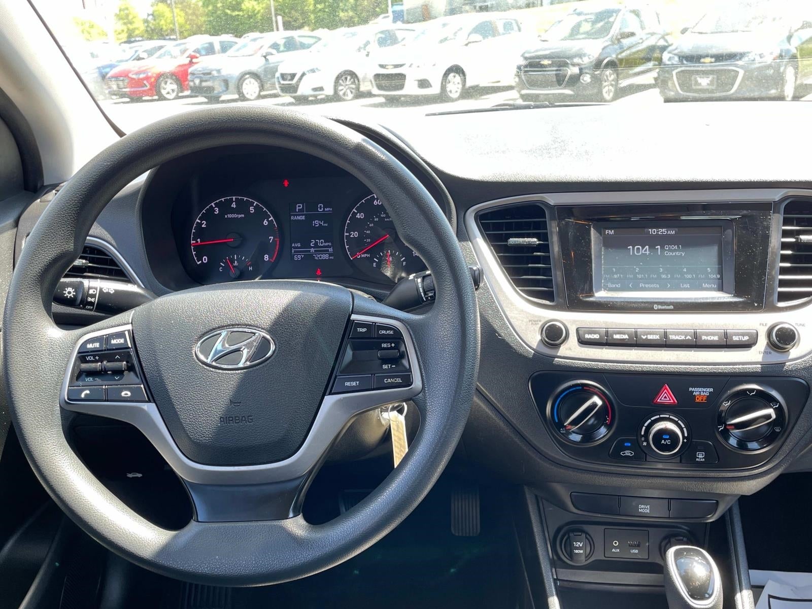 2019 Hyundai Accent SE Sedan Auto